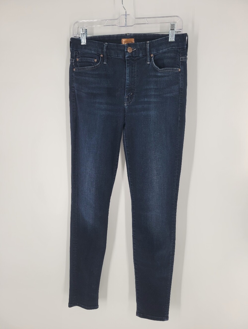 MOTHER Women's Dark Indigo Skinny Jeans Size 29